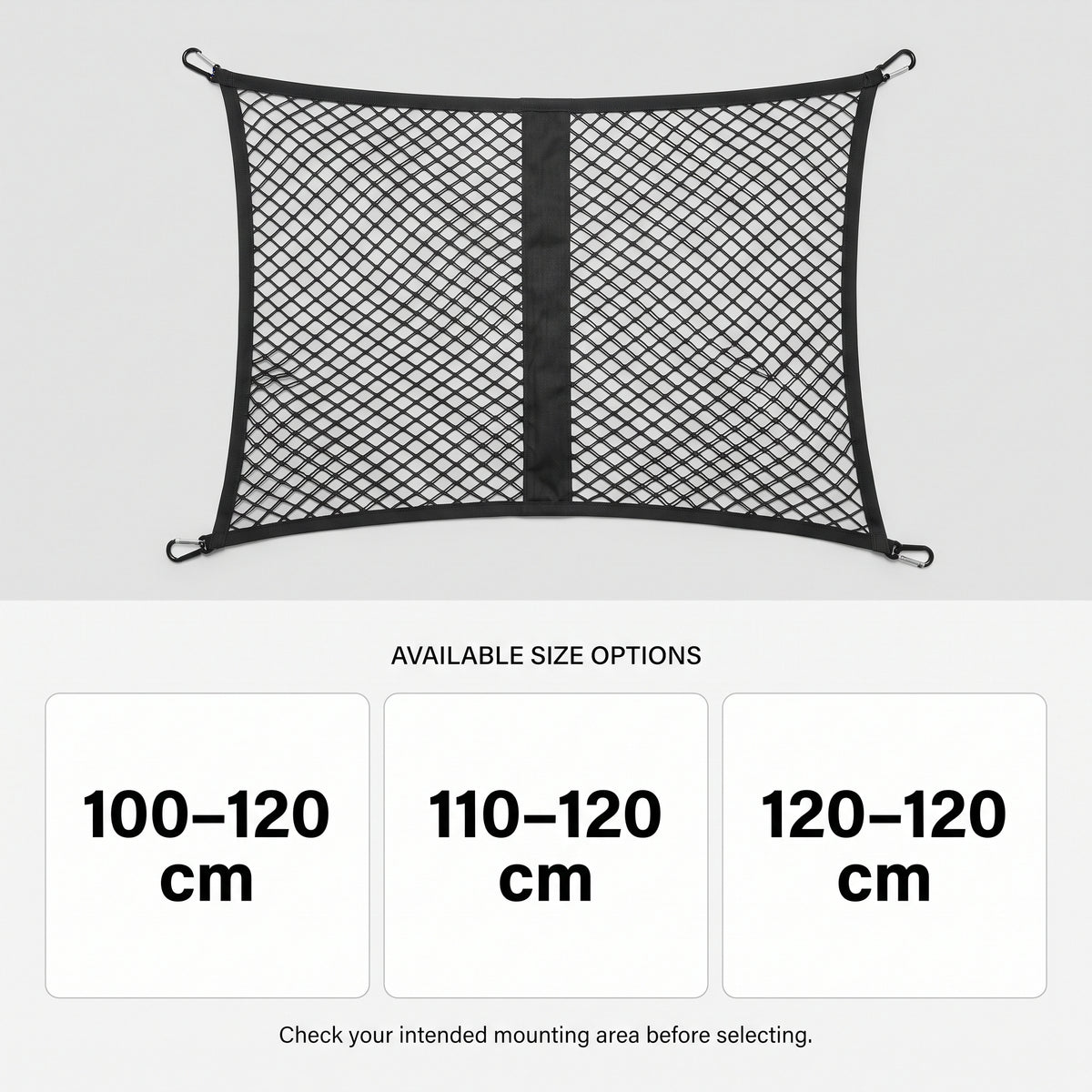 Elastic Pickup Truck Bed Cargo Net With Single or Double Layer Mesh