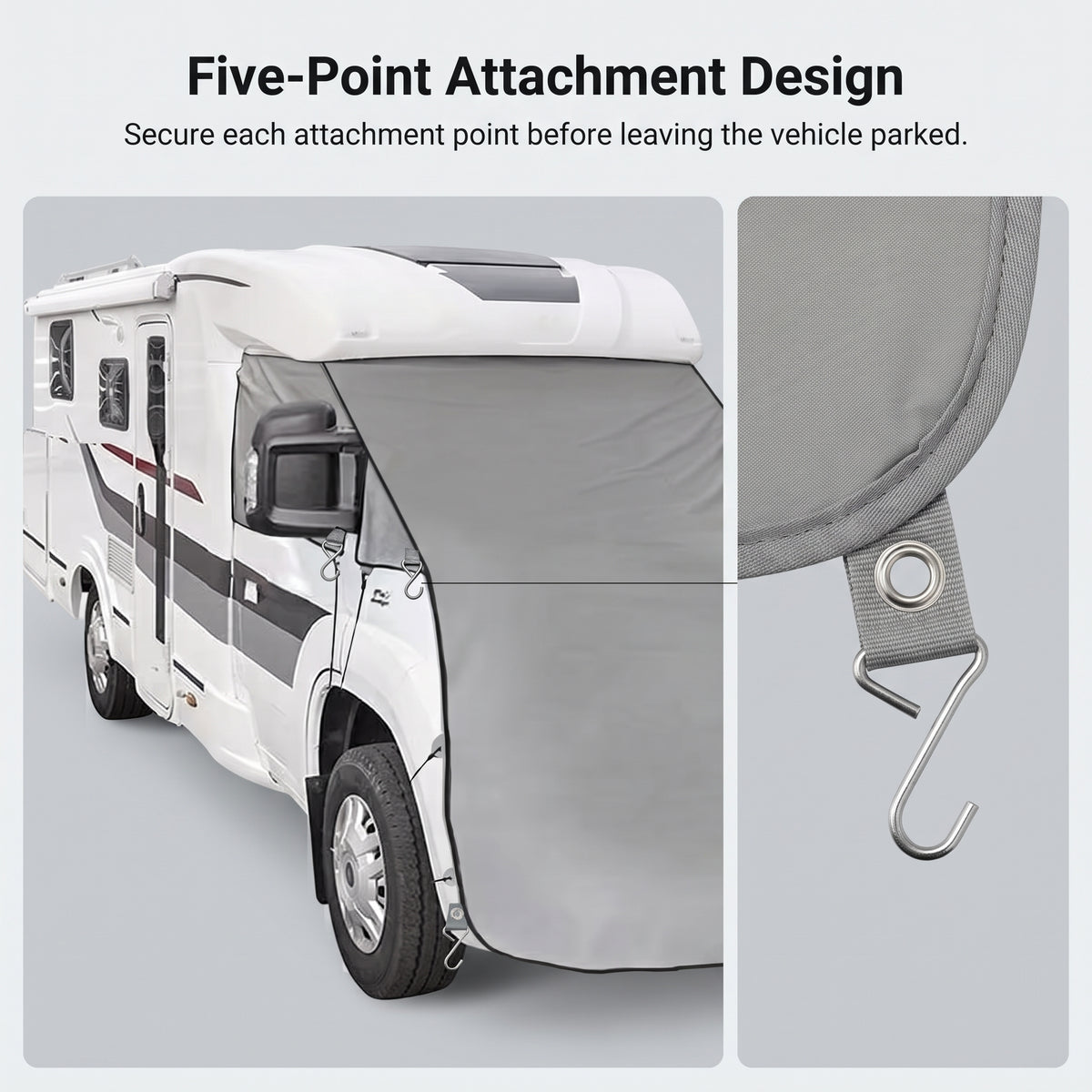 Fiat Ducato X250/X290 Motorhome Front Bonnet Weather Cover