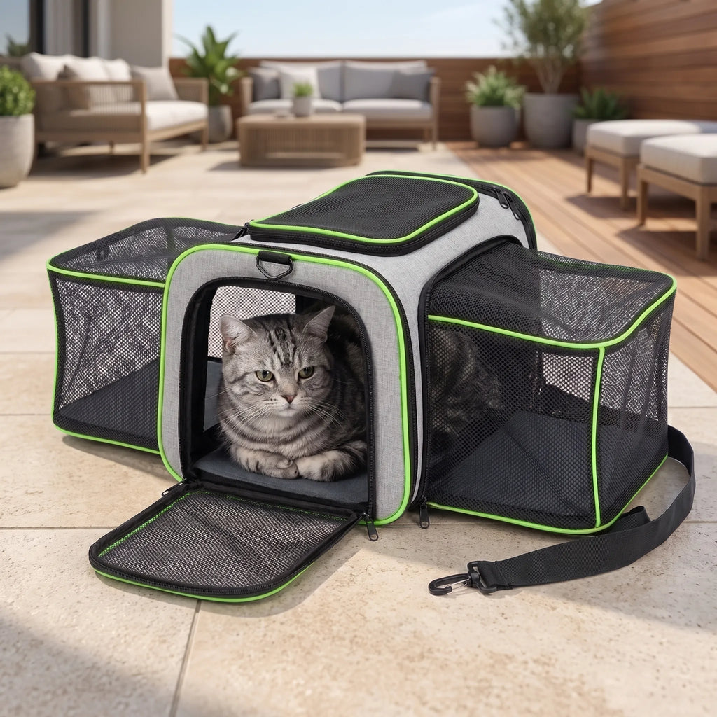 FlexTrek - Soft-Sided Expandable Pet Carrier