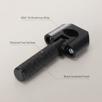 Folding Motorcycle Highway Foot Pegs for 22–32mm Crash Bars