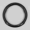 15in Hand-Stitched Microfiber Steering Wheel Cover, O/D Fit