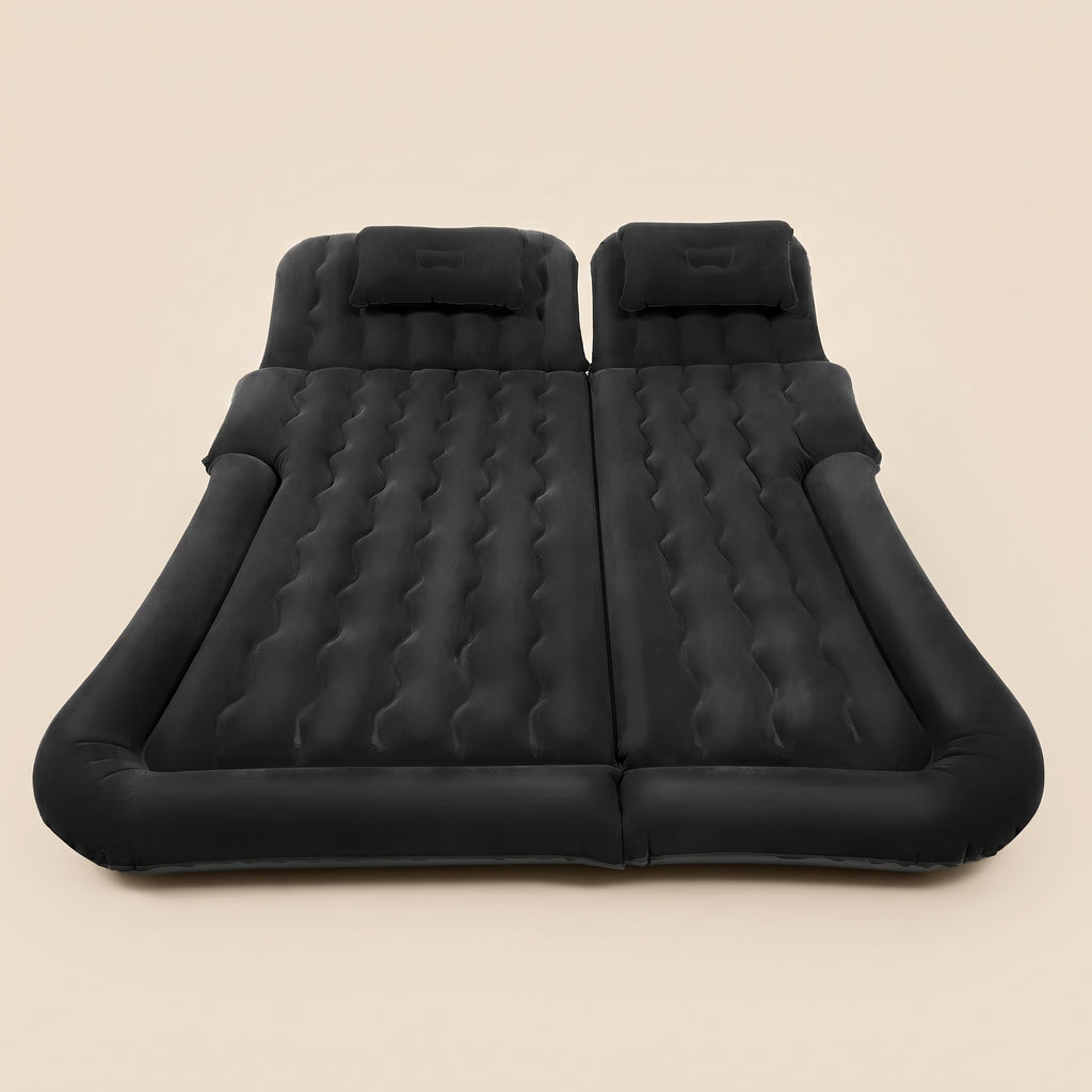 Foldable Inflatable Car Camping Mattress With Pump & Pillows