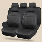 PVC Leather Car Seat Covers With Padded Panels