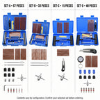 Heavy-Duty Tubeless Tire Puncture Repair Kit With Steel T-Handles