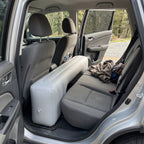 Inflatable Rear Seat Gap Filler With Footwell Support