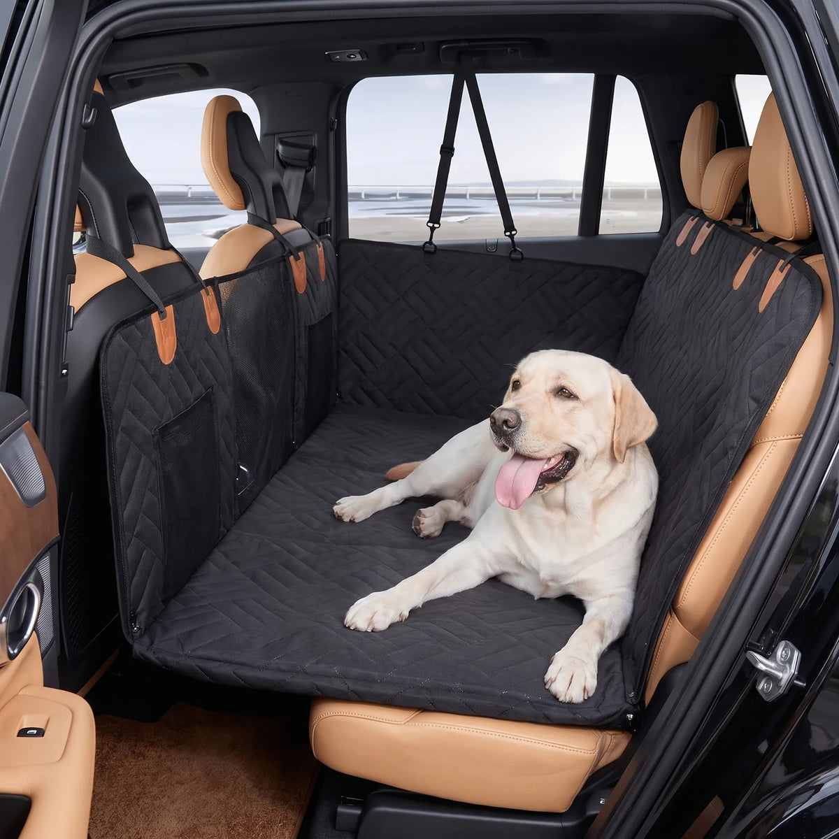 Kainia - Quilted Dog Car Seat Cover