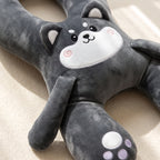 Kids' Animal-Shaped Plush Travel Pillow With Wraparound Design
