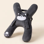 Kids' Animal-Shaped Plush Travel Pillow With Wraparound Design