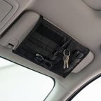 MOLLE Car Sun Visor Organizer With Utility Webbing