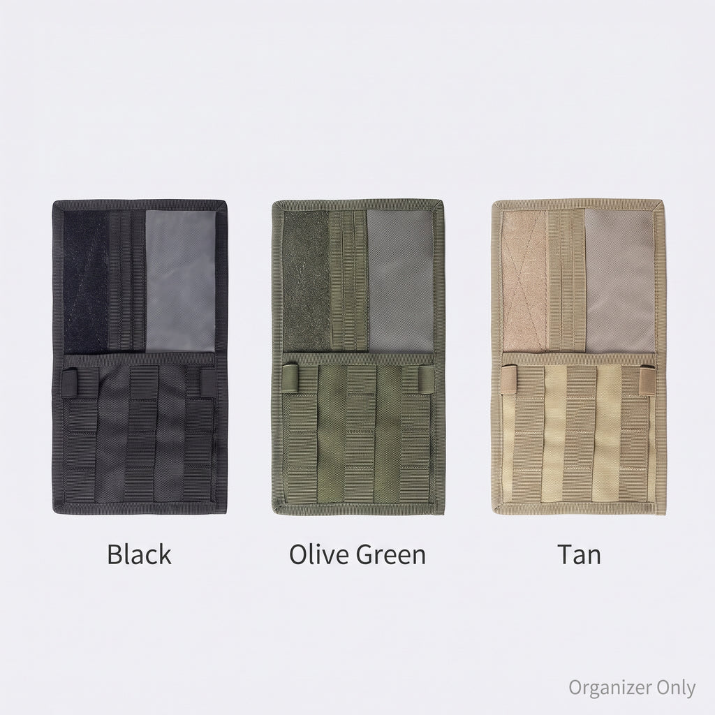 MOLLE Car Sun Visor Organizer With Utility Webbing