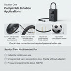 Cordless Tire Inflator With Auto Stop