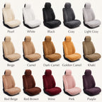 Natural Sheepskin Car Seat Cover With Sideless Universal Fit