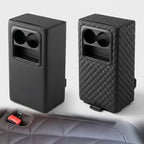 Padded Rear Seat Armrest Console With Dual Cup Holders