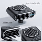 Portable Car Heater & Windshield Defogger With Adjustable Airflow