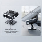 Portable Car Heater & Windshield Defogger With Adjustable Airflow