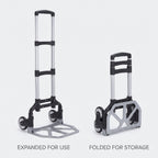 Portable Folding Hand Truck Dolly With Telescopic Handle