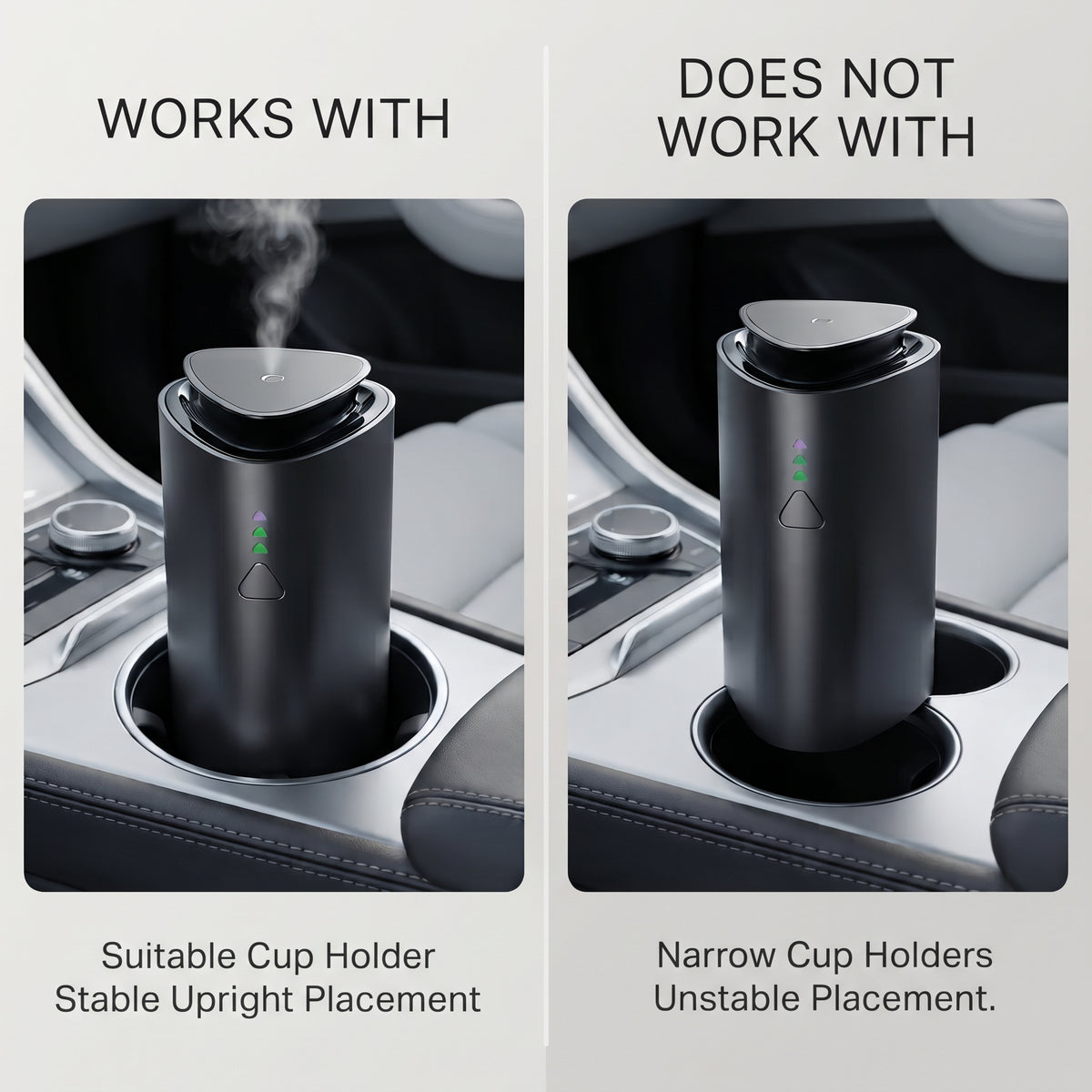 Rechargeable Car Essential Oil Diffuser With Automatic Spray Modes