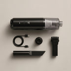 Rechargeable Handheld Car Vacuum With Multi-Nozzle Cleaning Kit