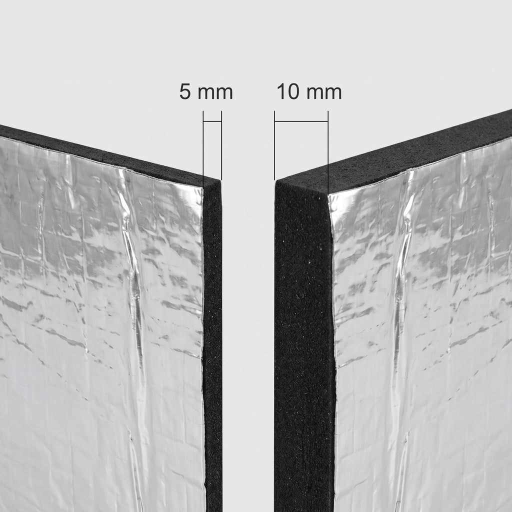 Self-Adhesive 20x78in Automotive Heat & Sound Insulation Mat