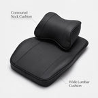 Slow-Rebound Car Neck & Lumbar Support Cushion Set