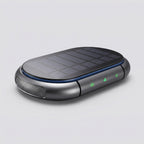 Solar Car Air Purifier With Dual-Speed Fan & USB Charging