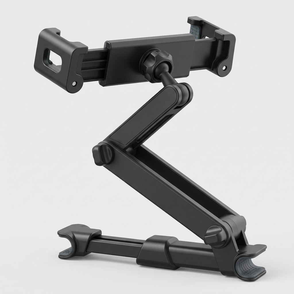 Telescopic Rear Seat Phone & Tablet Holder With 360° Rotation