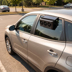 Triple-Fan Solar Car Window Exhaust Vent With Adjustable Speed