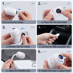 USB Car Galaxy Star Projector Light With Interchangeable Films