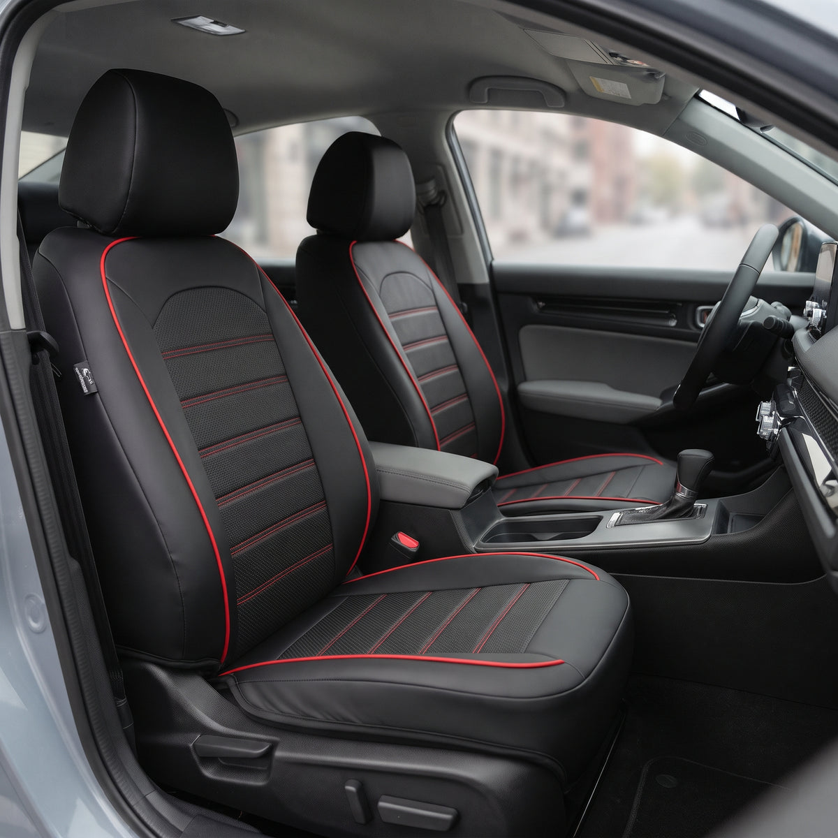 Universal Car Seat Covers With Contrast Stitching
