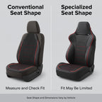 Universal Car Seat Covers With Contrast Stitching
